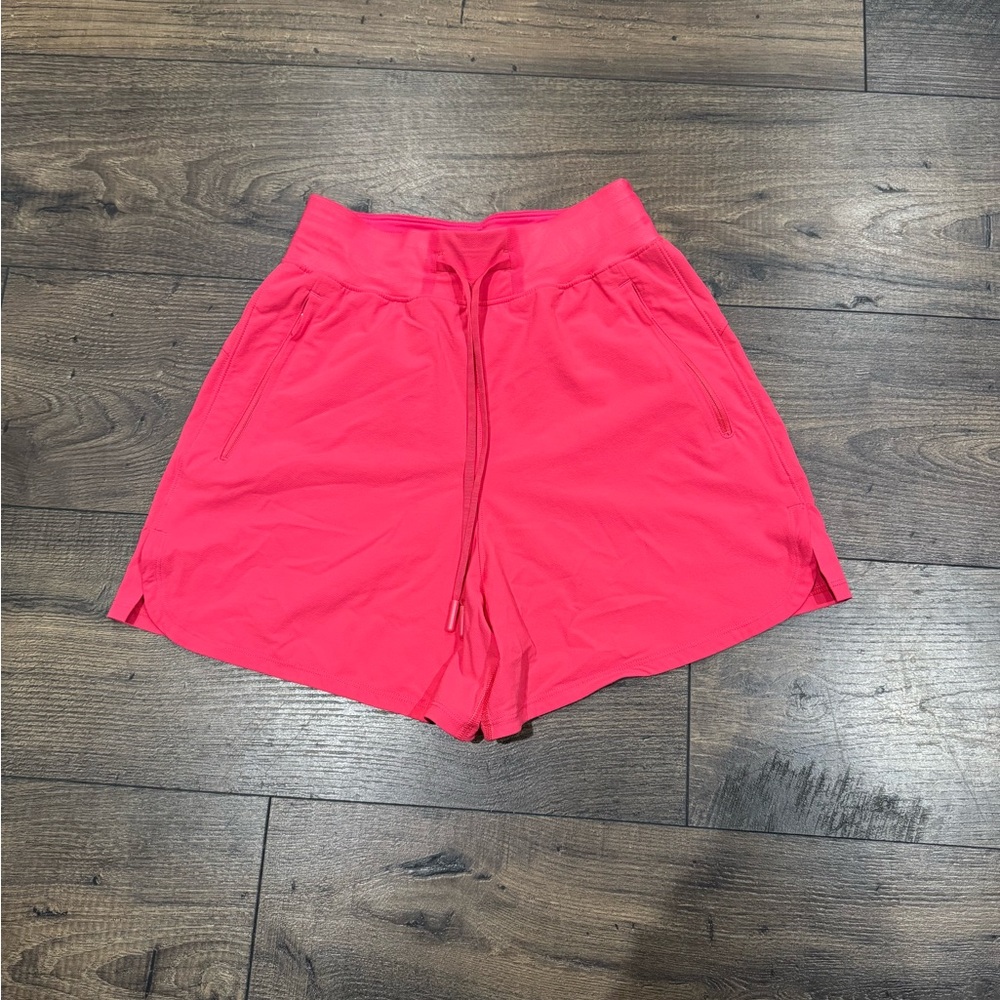 Lululemon License to Train Shorts- Lip Gloss